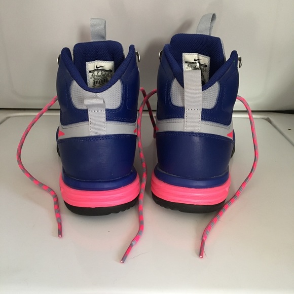 Nike Dual Fusion Hills - Royal Blue/Hot Pink (6.5) - Picture 4 of 5
